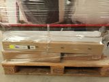 a pallet with a bunch of boxes on top of it