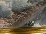 a picture of a painting on the wall of a room