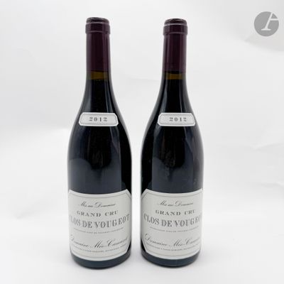 deux bouteilles de vin rouge posées sur une surface blanche