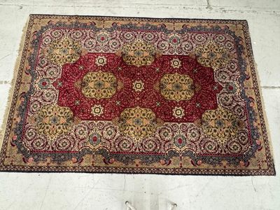 an image of a rug on the floor in a room