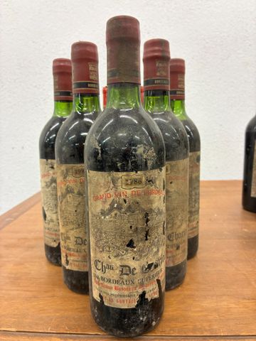 Château de Chariol, Bordeaux de 1986, 6 bouteilles
