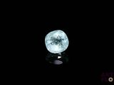 an image of a glowing blue ball on a black surface