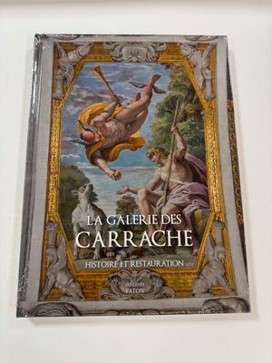 the cover of a book with a picture of a painting on it