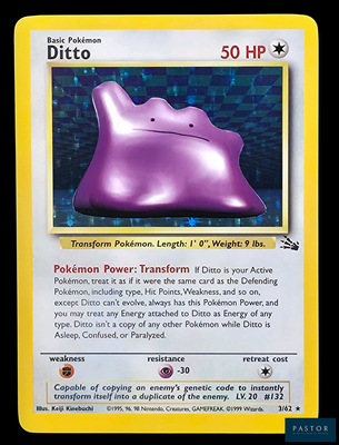 une image d'une carte Pokémon représentant un Pokémon violet