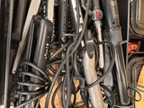 many different types of hair dryers in this case