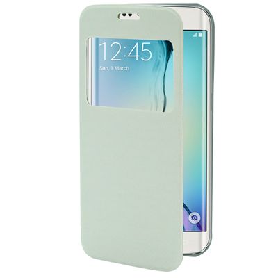 OMENEX - Étui folio S-View - Samsung Galaxy S6 Edge - Fenêtr…
