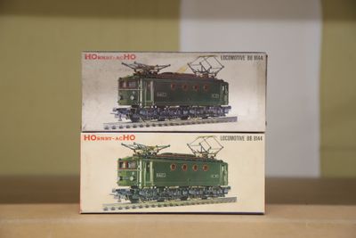 a box with a picture of a train on it