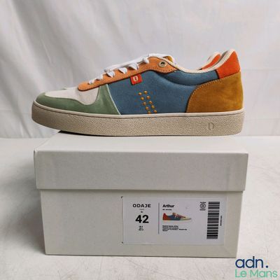 baskets Nike Air Force Low pour homme, en cuir et daim multicolores