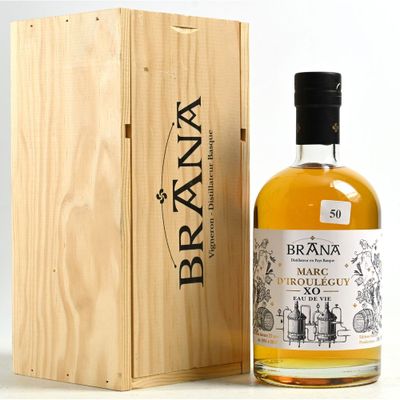 Btle CBO d’Eau de Vie XO de marque IROULEGUY BRANA, Elevag… - Photo 1