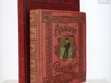 an old book with a picture of a man on it