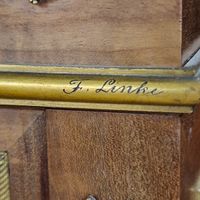 François LINKE (1855-1946) - VITRINE A HAUTEUR D'APPUI à fac… (photo 2)
