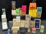 many different types of boxes that are on the table