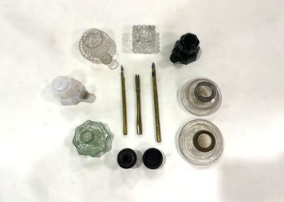 a lot of different items that are on the table
