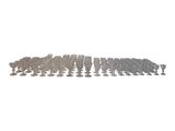 a lot of wine glasses that are lined up together