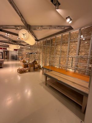 Importantes cloisons en verre en plusieurs parties modulable…