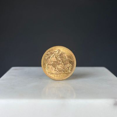 Souverain or (1931) Georges V Poids : 7,9 g - Photo 1