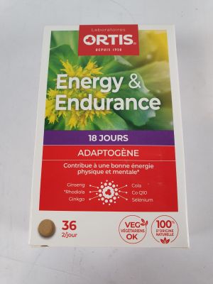 an image of a box of orits energy and endurance tablets