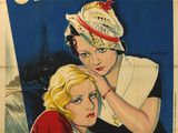 une vieille affiche de cinéma de la collection « Jeunesse » mettant en scène une femme et un homme