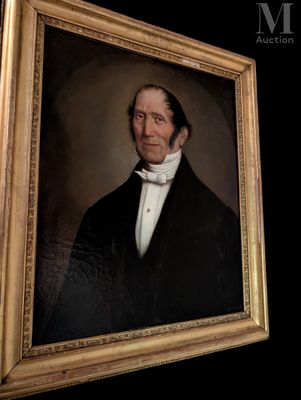 École française, XIXe siècle – Portrait d’homme