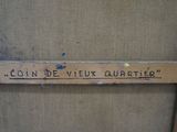 an image of a wooden sign that says coin de vieux quarter