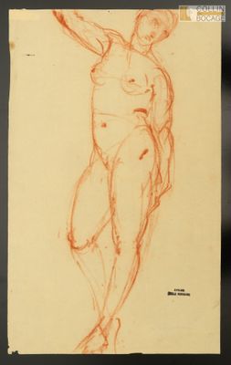 une image représentant un dessin d'un homme tenant une raquette de tennis