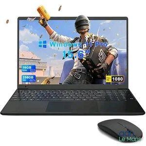 Ordinateur portable Microsoft Windows 8 Pro avec souris et tapis de souris