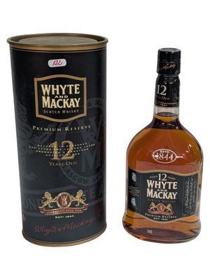white macky 12 year old single malt scotch whisky