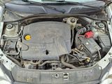 a car engine that is under the hood of a car