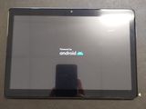 a tablet that is sitting on a table