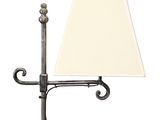 an image of a table lamp with a white shade on it