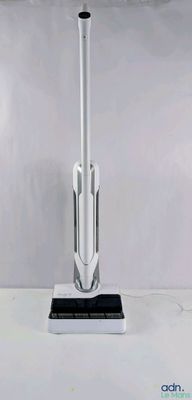 an image of a lamp that is on a table