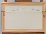 a picture of an easel with a painting on it