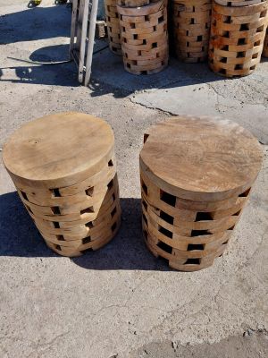 Lot de 4 tabourets 50 x 30 x 45 cm