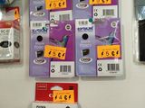 many different types of ink cartridges on the table