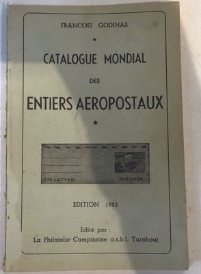 Catalogue mondial des envois aériens, éditions 1, 5, 6, 6, 7, 8, 9, 9, 11, 11, 11