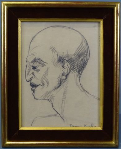 Francis PICABIA (1879-1953) « Sans titre », vers 1938-1942. Crayo...