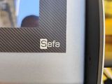 a close up of a machine with a button on it