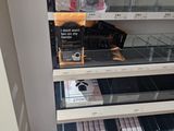 a refrigerator that has a lot of items inside of it