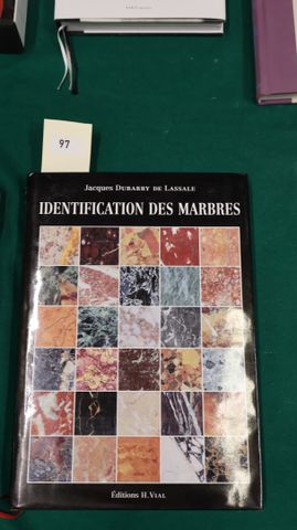 Jacques DUBARRY de LASSALE : Identification des marbres. Edition ...