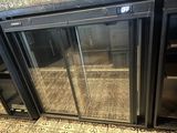 an image of a sliding glass door in a kitchen