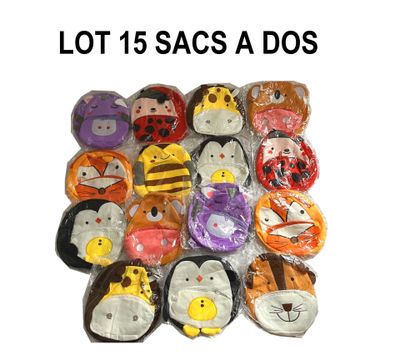 sacs à dos pour enfants neufs, animaux lion, abeille,…