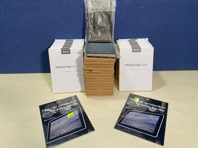 (x38) coques galaxy tab + 2 films de protection