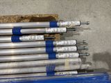 a lot of cylinders that are sitting on the floor