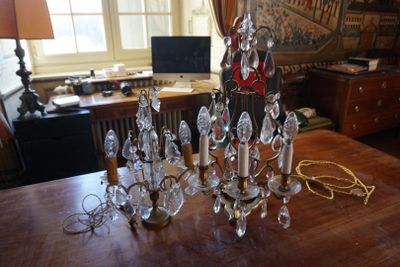 2 girandoles haut : 57 et 39 cm - Photo 1