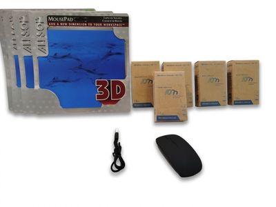 Lot de 10 - ALLSOP ABL - Pack 5 souris sans fil 1600 DPI et …