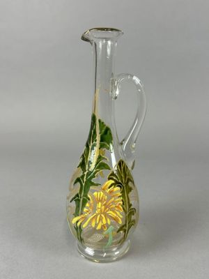 Attribué à LEGRAS - Petite CARAFE à une anse modèle Pillate,…