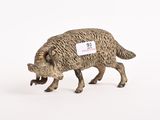 figurine représentant un mouton avec une étiquette de prix sur le dos