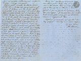 un vieux document comportant des inscriptions et une illustration représentant un cheval