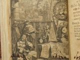 an old book with a picture of a man and a woman