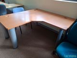 an image of a corner desk in an office